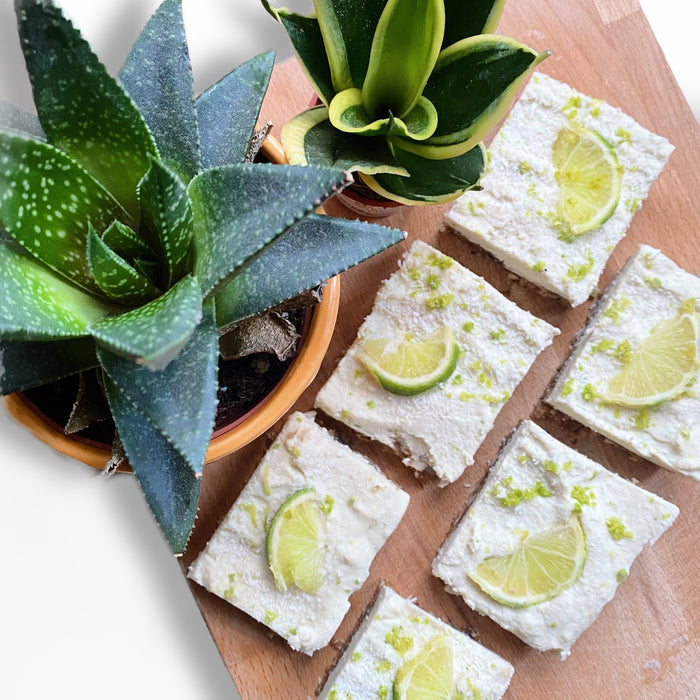 No-Bake Vegan Key Lime Pie Bars