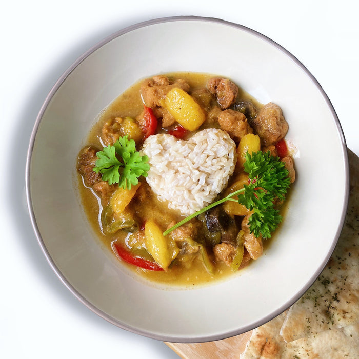 Vegan Mango Chicken Curry