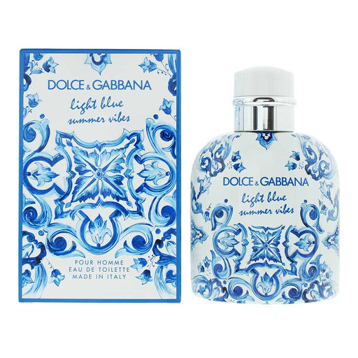 Dolce  Gabbana Light Blue Summer Vibes Pour Homme Eau de Toilette 125ml