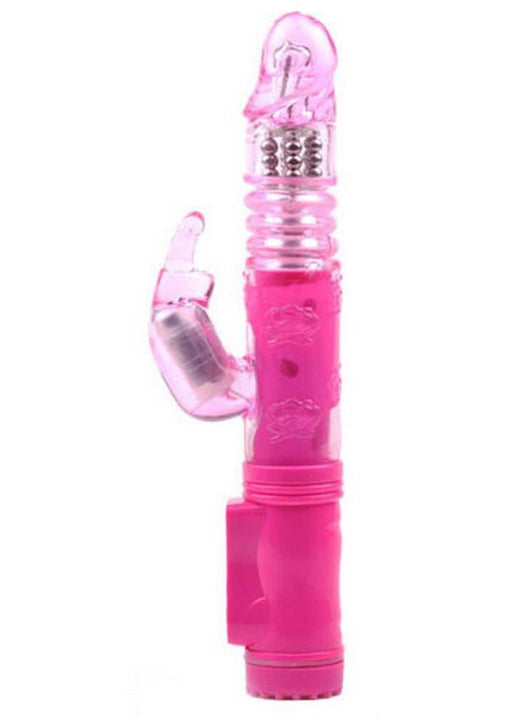 Pink Rabbit Vibrator With Thrusting Motion