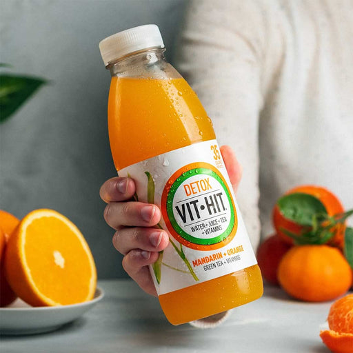 VITHIT Detox 12x500ml Mandarin \u0026 Orange