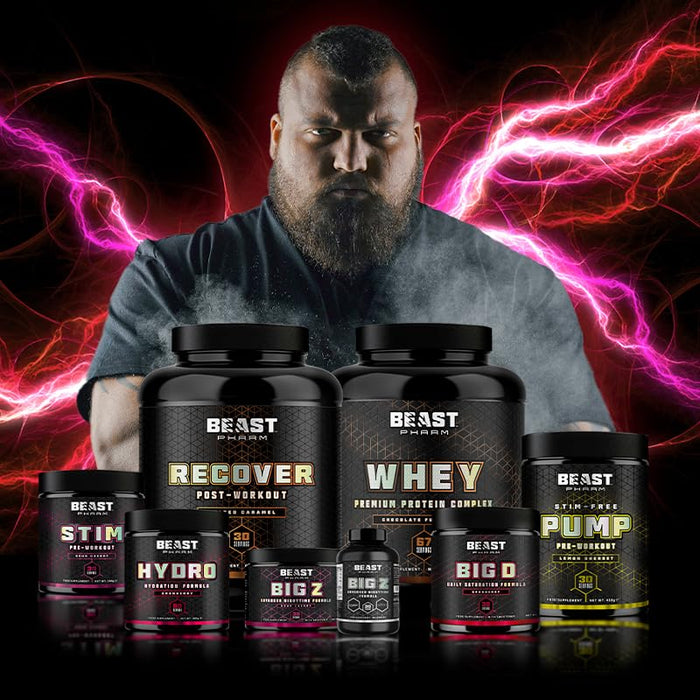 Beast Pharm Big Z Advanced Nighttime Formula 90g Sour Cherry