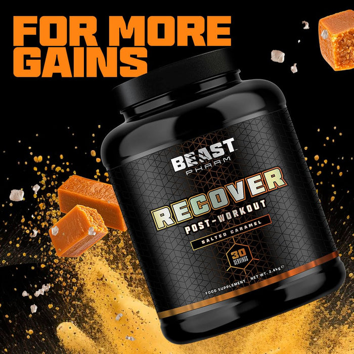 Beast Pharm Recover Post Workout 2.4kg (Vanilla Ice Cream)