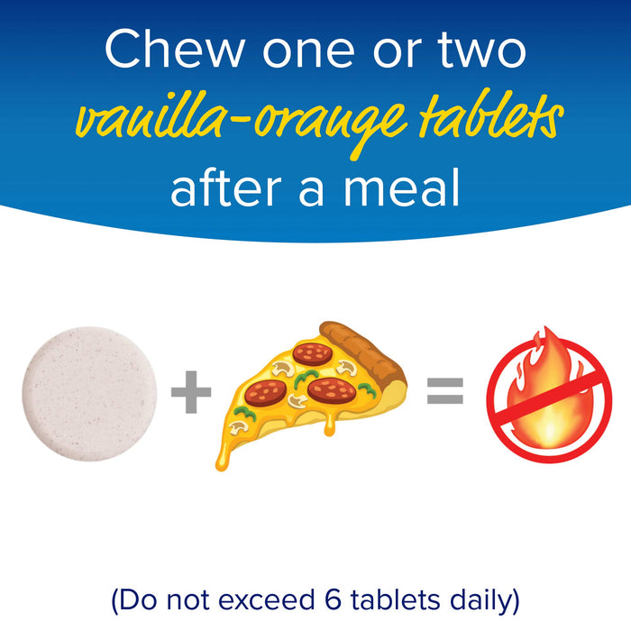 Enzymedica Heartburn Soothe Vanilla-Orange 42 Chewables