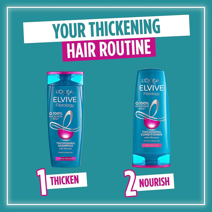 L'Oréal Paris Elvive Fibrology Thickening Shampoo 400ml