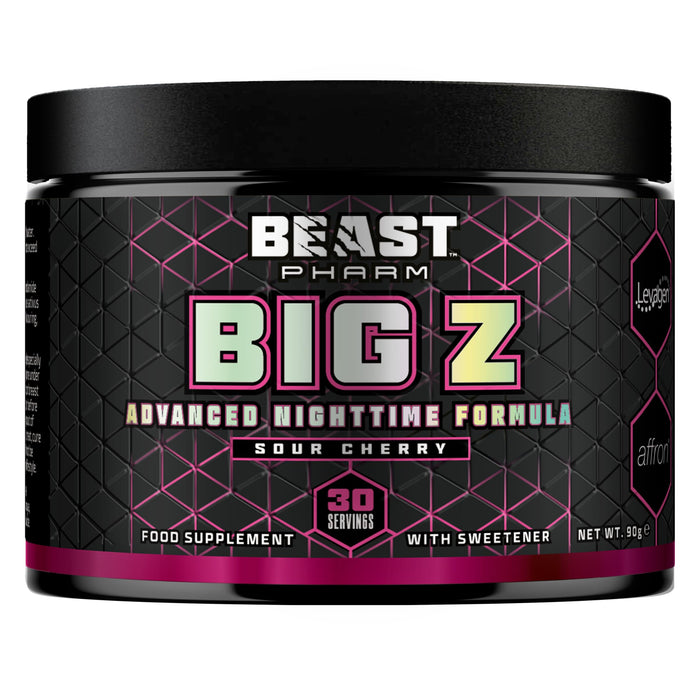 Beast Pharm Big Z Advanced Nighttime Formula 90g Sour Cherry