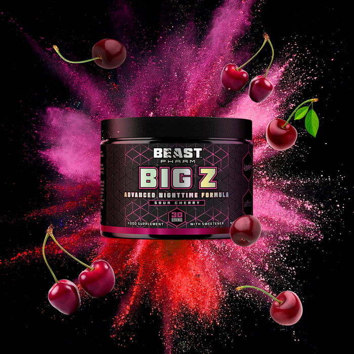 Beast Pharm Big Z Advanced Nighttime Formula 90g Sour Cherry
