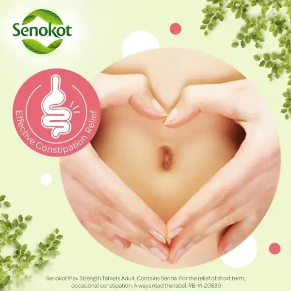 Senokot Max Strength Tablets 10 Tablets