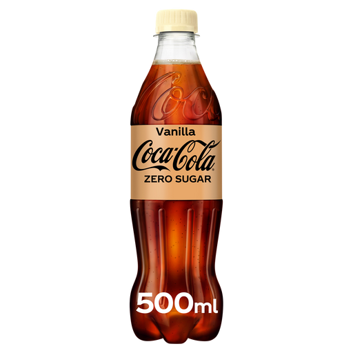 Coca-Cola Zero 12x500ml Vanilla