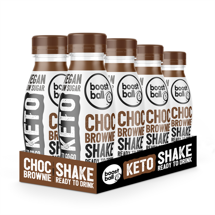 Boostball Keto Ready to Drink Shake 12 x 310ml Chocolate — Health Pharm