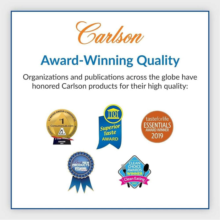 Carlson Labs Maximum Omega Minis 1,000mg 60 Mini Softgels Plus 20 Softgels Free