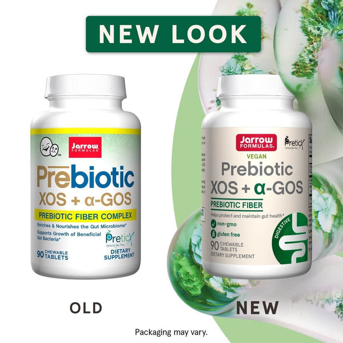 Jarrow Formulas Prebiotics XOS + Î±-GOS 90 Tablets