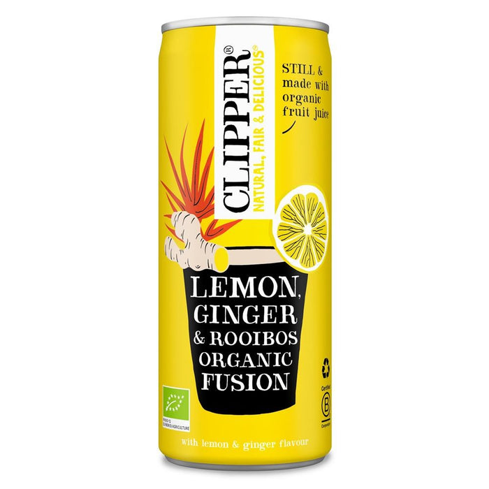 CLIPPER Lemon, Ginger & Rooibos Organic Fusion 250ml