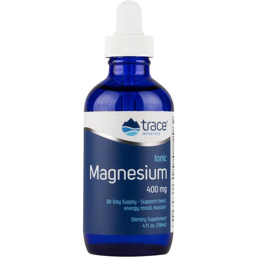 Trace Minerals Ionic Magnesium 400mg 4 fl oz | Premium Supplements at HealthPharm.co.uk