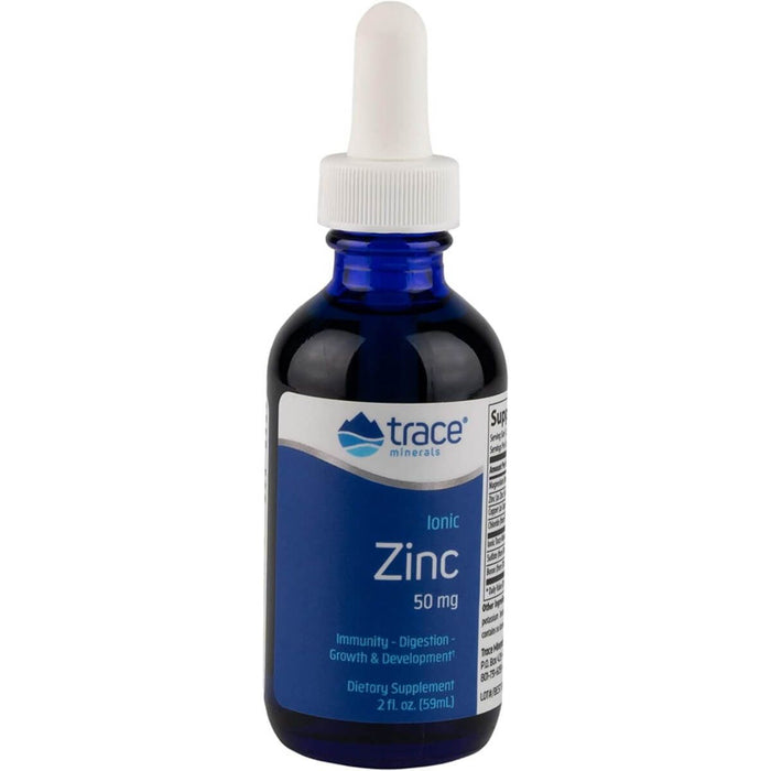 Trace Minerals Liquid Ionic Zinc (50 mg) 2 oz | Premium Supplements at HealthPharm.co.uk