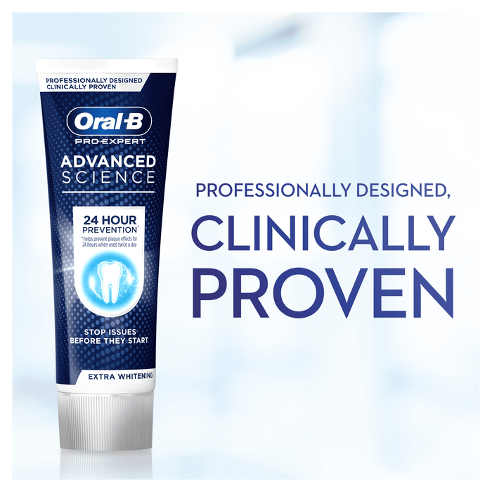 Oral-B Pro-Expert Advanced Science Extra White Toothpaste 75ml