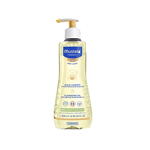 Mustela Bebe Cleansing Oil For Dry Skin 500ml