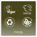 Friendly Soap Handmade Natural Shea Butter Bar - Moisturising Gentle Soothing 95g