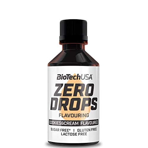 BioTechUSA Zero Drops, Cookies & Cream - 50 ml.