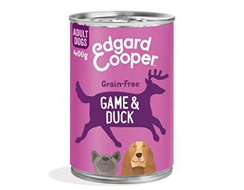 Edgard & Cooper Natural Wet Adult Dog Food - 400g - Game & Duck - gain Free Protein & Hypoallergenic