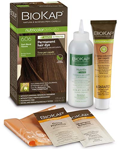 BioKap Dark Blond Havana 6.06 Rapid Hair Dye 135ml
