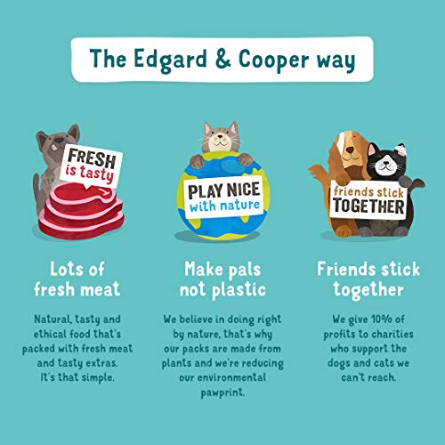 Edgard & Cooper Natural Wet Adult Dog Food - 400g - Game & Duck - gain Free Protein & Hypoallergenic
