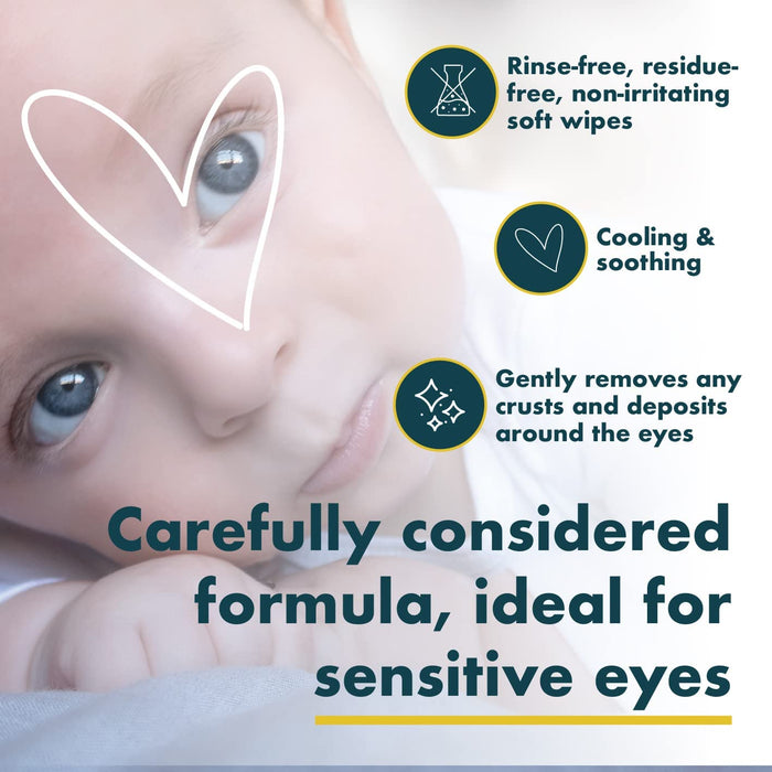 The Eye Doctor Baby Eyelid Wipes 20wipes