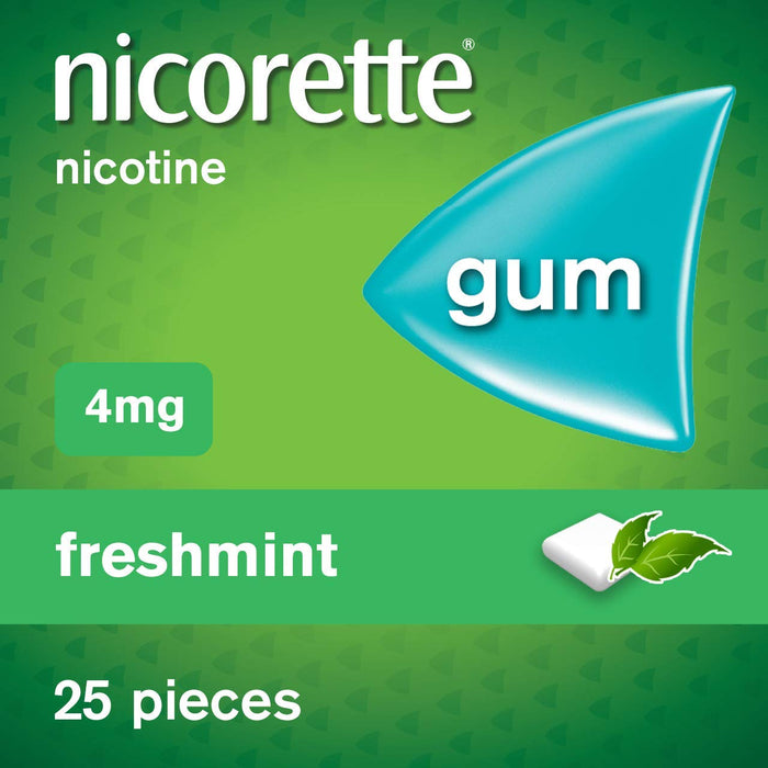 Nicorette Freshmint Flavour Chewing Gum