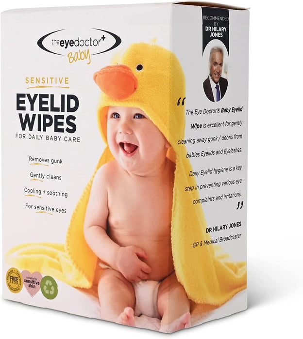 The Eye Doctor Baby Eyelid Wipes 20wipes