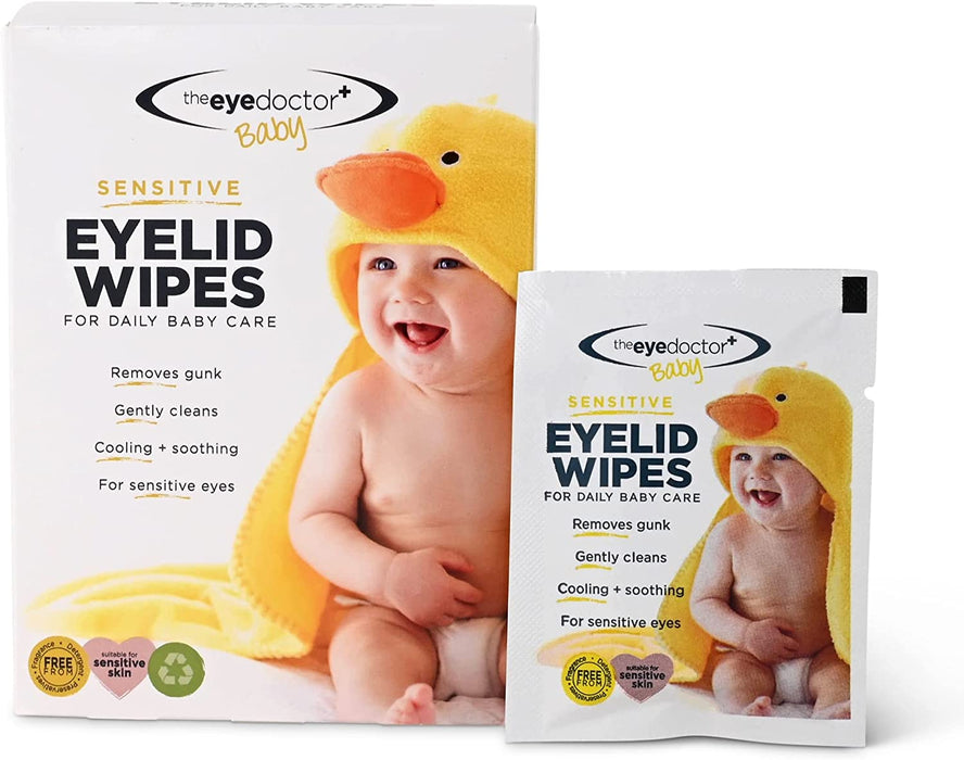 The Eye Doctor Baby Eyelid Wipes 20wipes