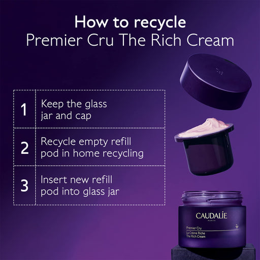Caudalie Premier Cru The Rich Cream Global Anti-Aging Refill 50ml