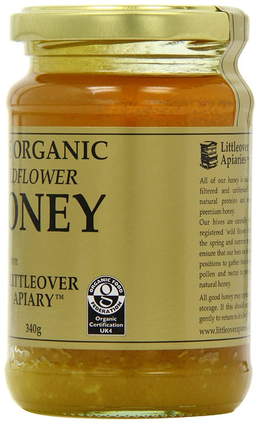 Littleover Apiaries Pure Organic 'Wildflower' Honey 340g Littleover Apiaries
