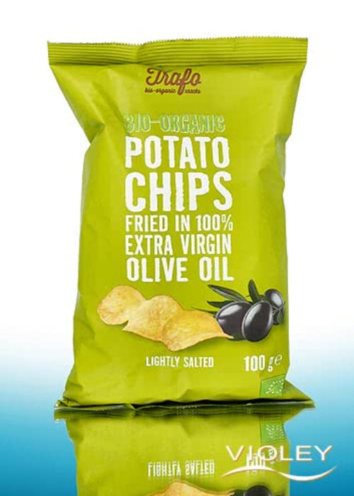 Trafo Chips Fried in Olive Oil 100g