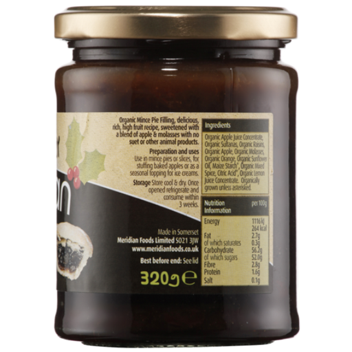 Meridian Organic Mince Pie Filling 320g