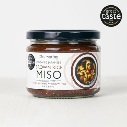 Clearspring Organic Japanese Brown Rice Miso Paste 300g