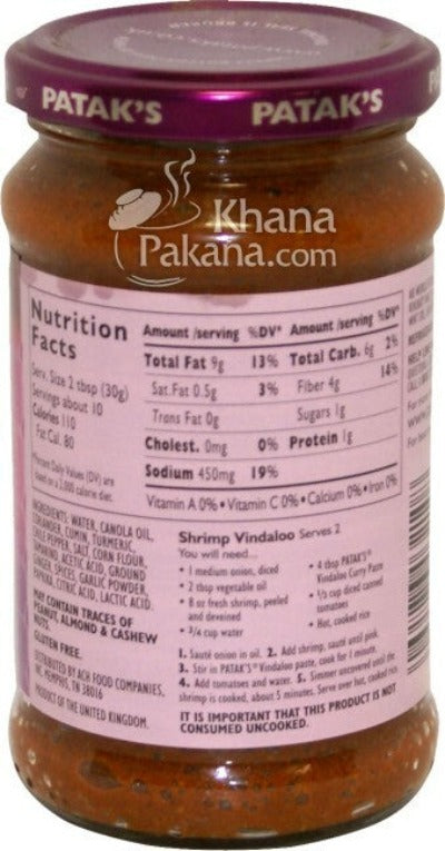 Patak's Vindaloo Spice Paste 283g