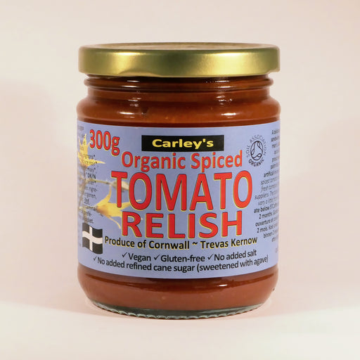 Carley's Organic Tomato Relish 300g
