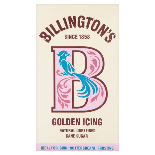 Billington's Golden Icing Natural Unrefined Cane Sugar 500g
