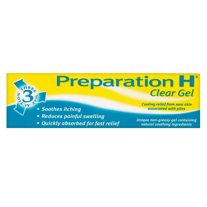 Preparation H Clear Gel 25g Preparation H