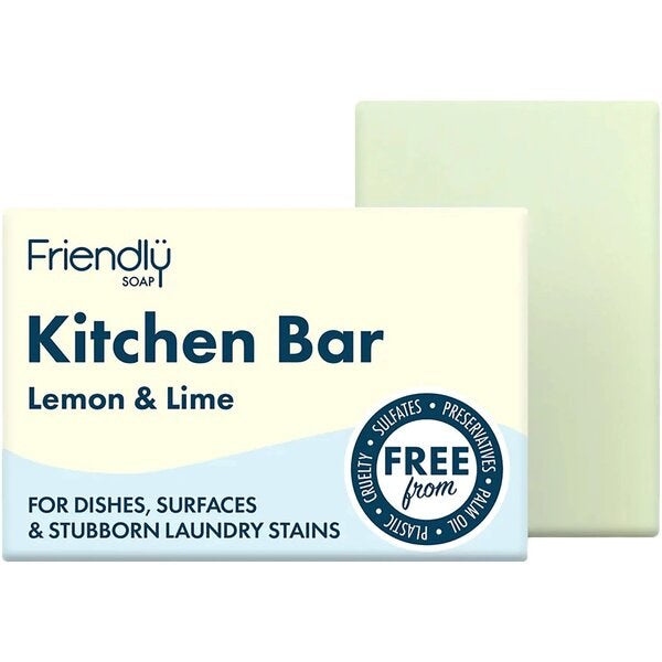 Friendly Soap Kitchen Bar - Lemon & Lime 95g