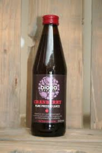 Biona Organic Pure Cranberry Juice 750ml