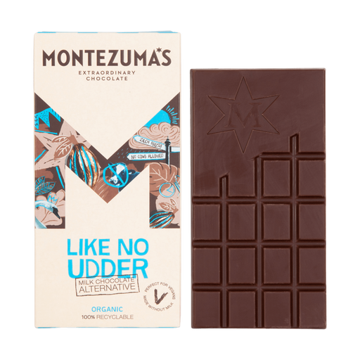 Montezuma's Like No Udder Milk Chocolate Alternative Bar 90g