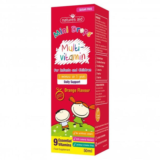 Natures Aid Multi-Vitamin and Mineral Drops 50ml