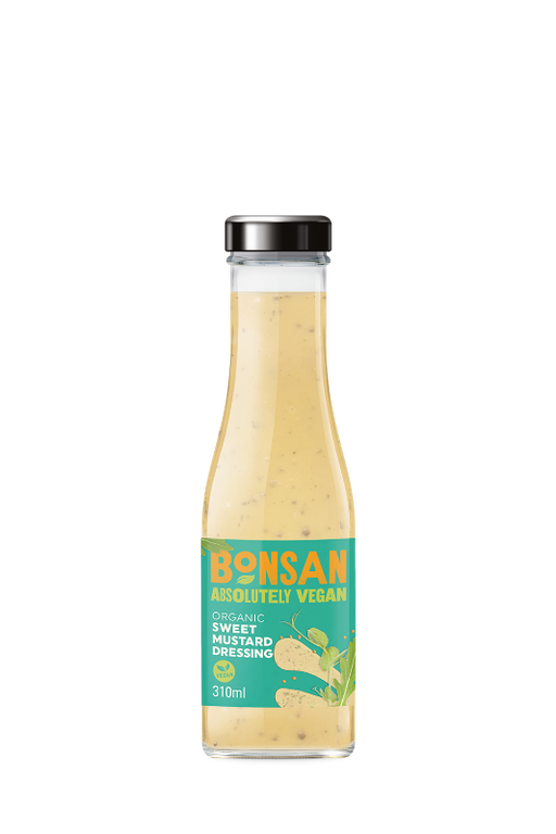 Bonsan Organic Vegan Sweet Mustard Dressing 325ml
