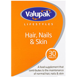 Valupak Hair Nail & Skin OAD Tablets NEW